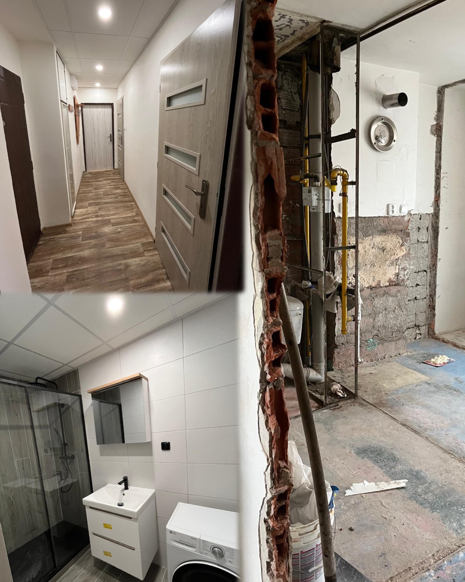 Rekonstrukce koupelny a bytu Litvínov